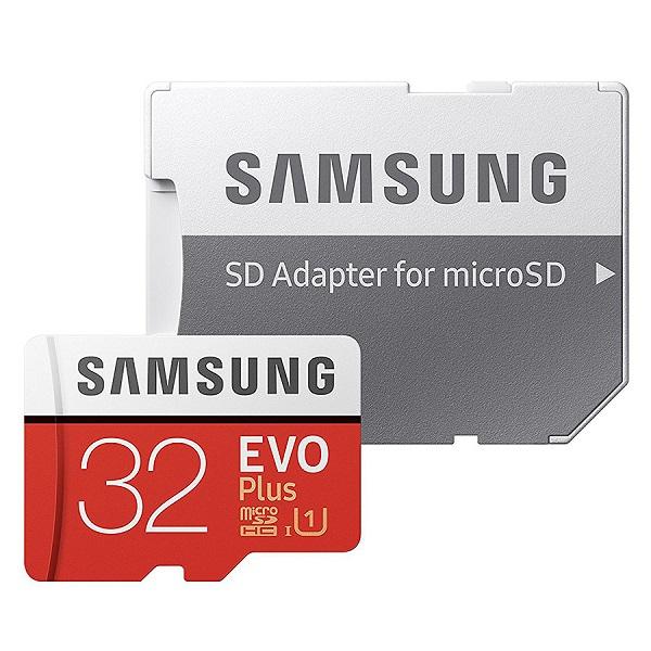 Thẻ nhớ MicroSDHC Samsung EVO Plus Adapter 32GB 95MB/s (New)