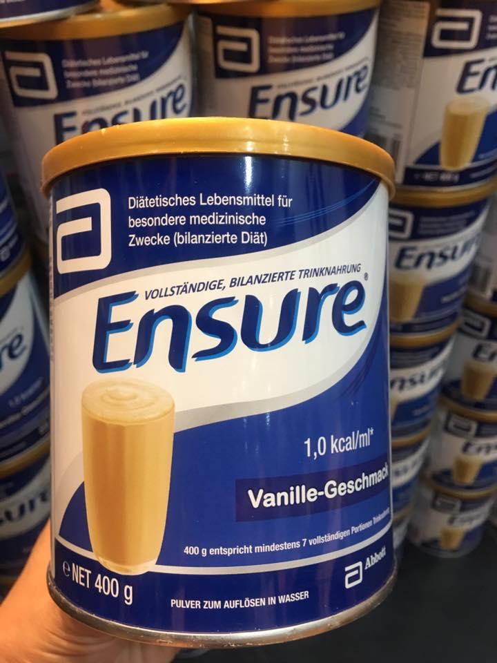 Sữa ENSURE của Đức
