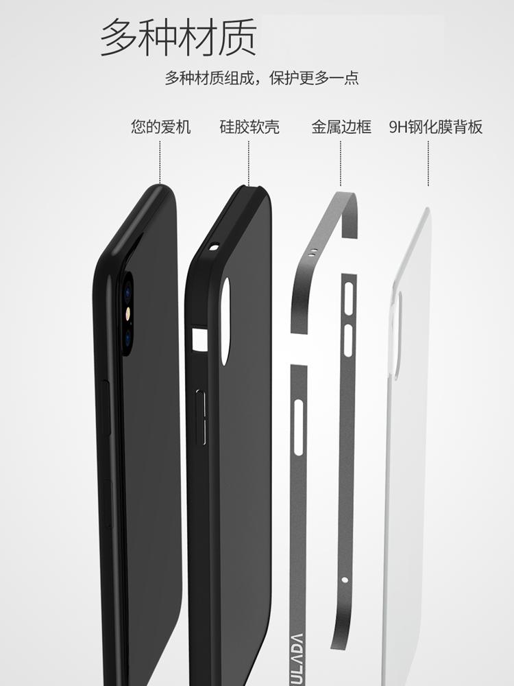 Ốp Lưng Kính Cường Lực cho iPhone XR (6.1 inch) Hiệu Sulada