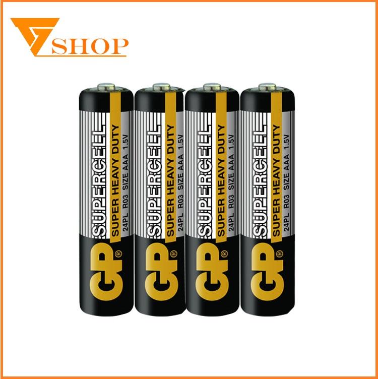 1 vỉ Pin AAA GP chất liệu Cacbon (1 vỉ 4 viên)
