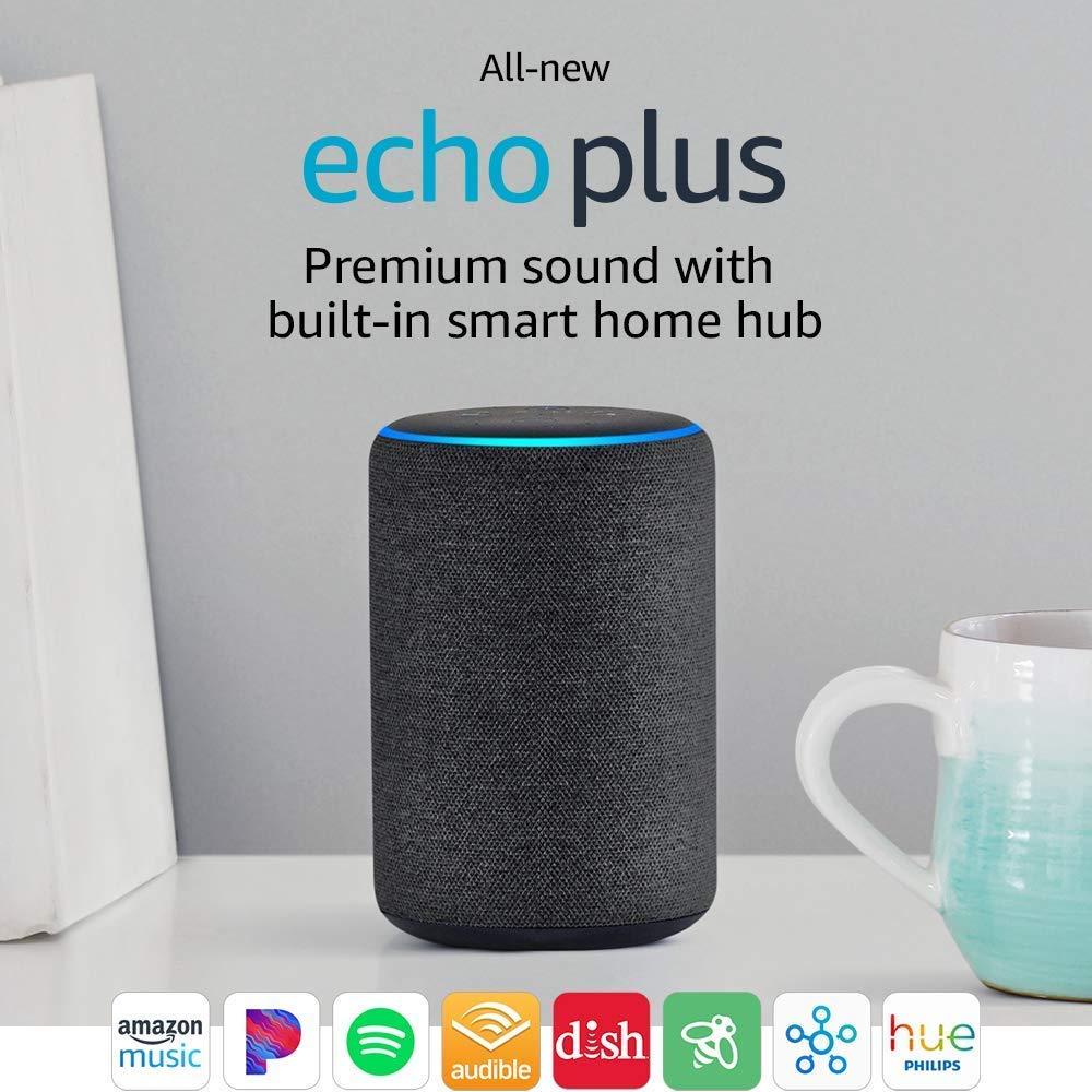 [Trả góp 0%]Loa thông minh amazon echo plus gen 2 - 2018