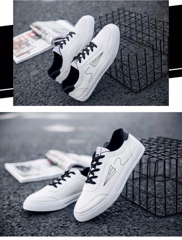 Giày sneaker nam kiểu dáng thể thao cao cấp ( Trắng )