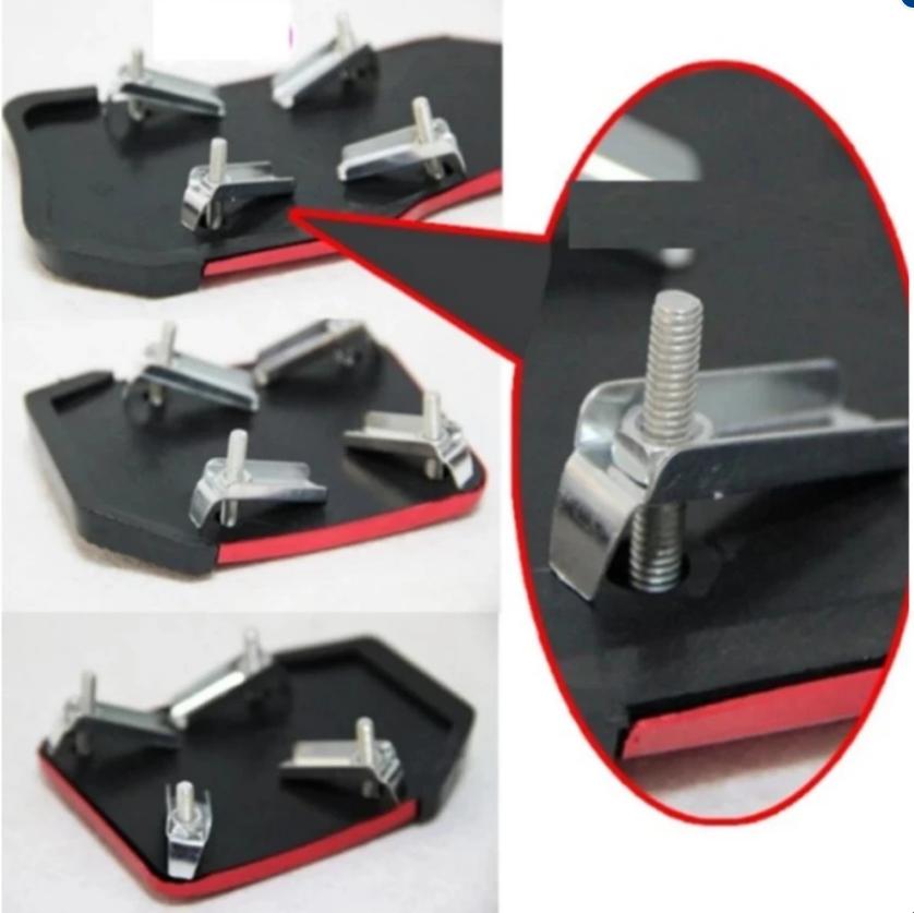 Miếng ốp chống mòn chân ga, côn, phanh cho xe số sàn DP101