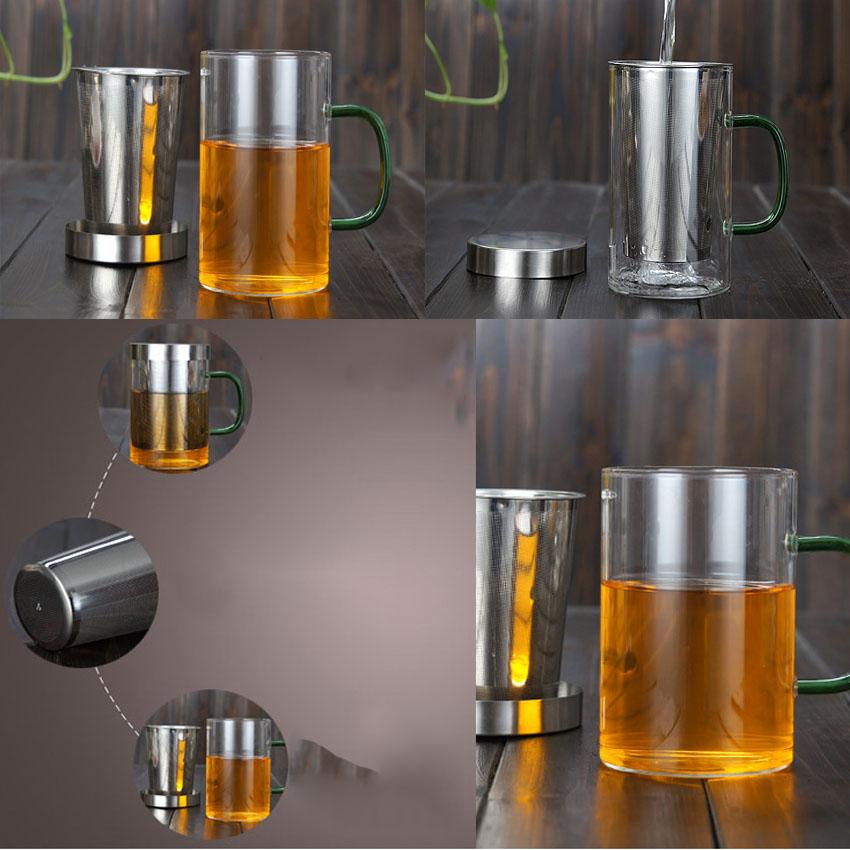 Ly Thuỷ Tinh Lọc Trà Cao Cấp TI0250