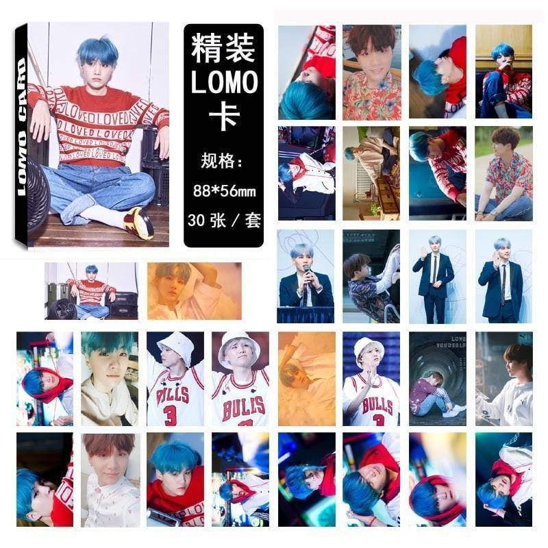 LOMO CARD hình các thành viên BTS