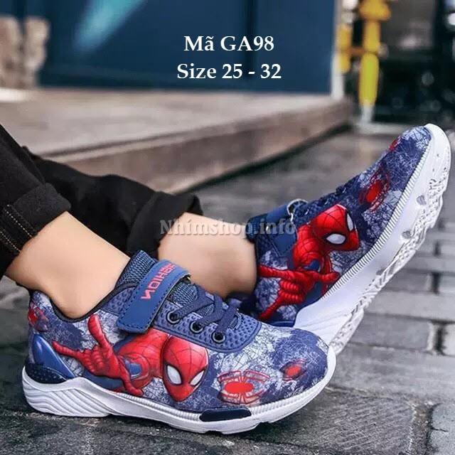 Giày Siêu Nhân Cho Bé Trai 3 - 7 Tuổi GA98