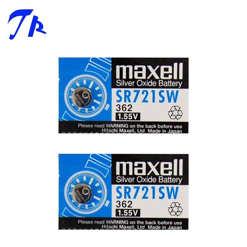 2 viên pin maxell sr721sw pin đồng hồ đeo tay 362