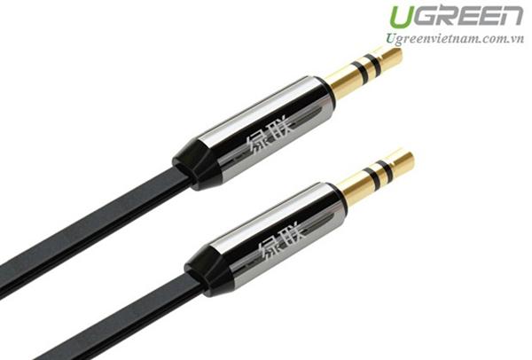 Cáp Audio 3,5mm Ugreen 10721 Cao cấp dài 1,5M