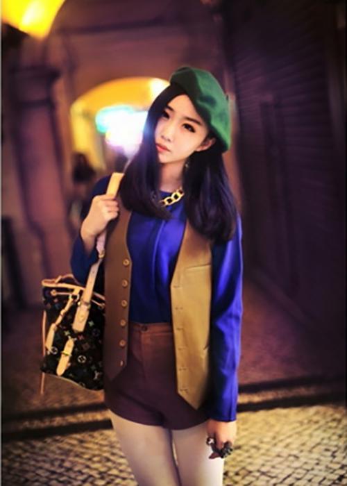 Mũ nồi beret nữ Thu Đông phong cách Hàn Quốc