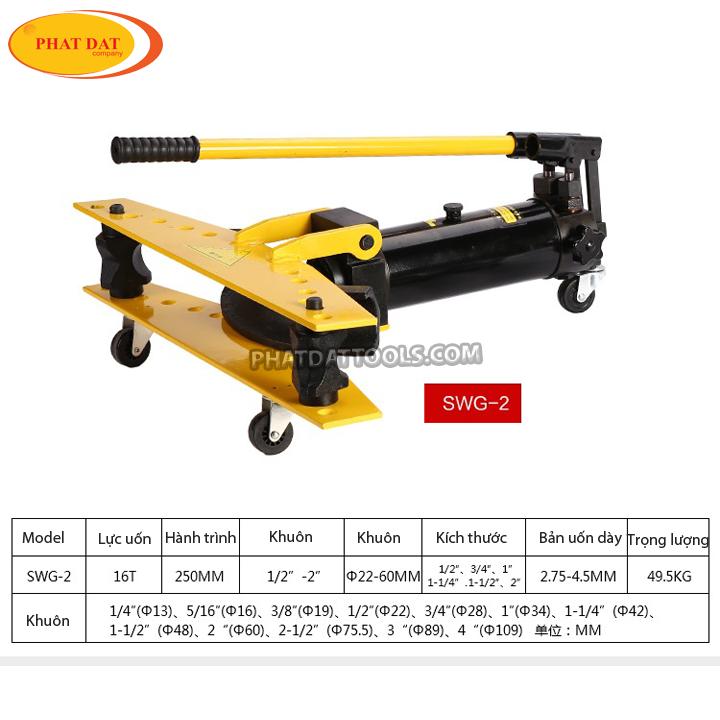 Máy uốn ống thủy lực PADA SWG2
