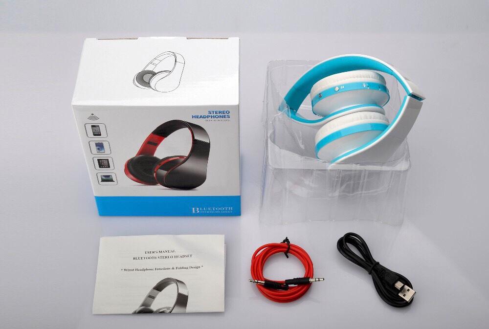 Headphone bluetooth chụp tai cao cấp NX-8252 ( đen )