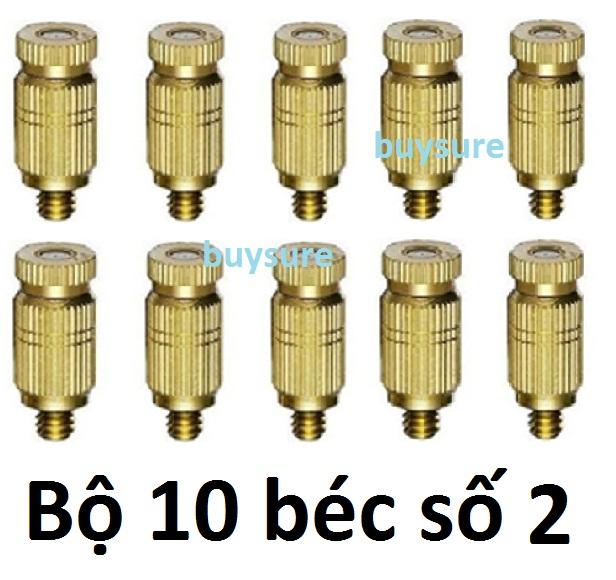 Bộ 10 béc phun sương số 2 đài loan