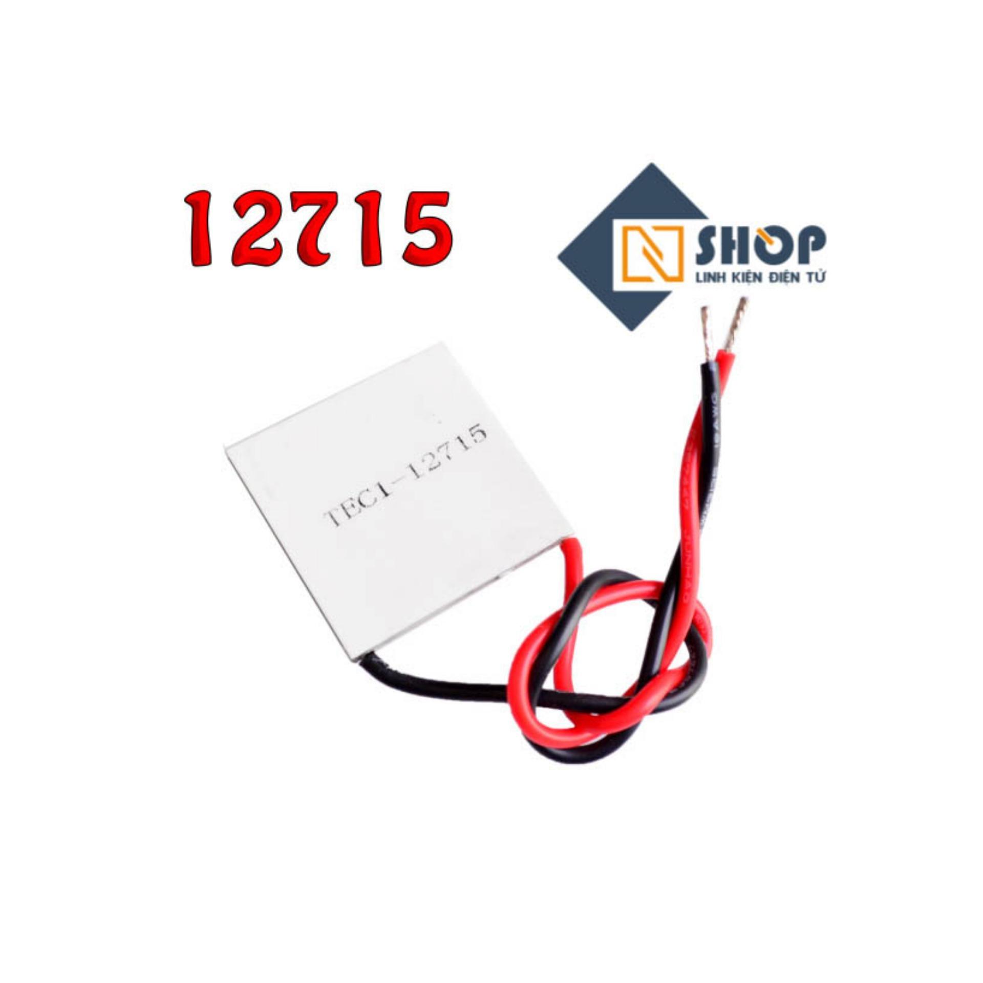 Sò Nóng Lạnh Peltier TEC1-12715 40x40mm