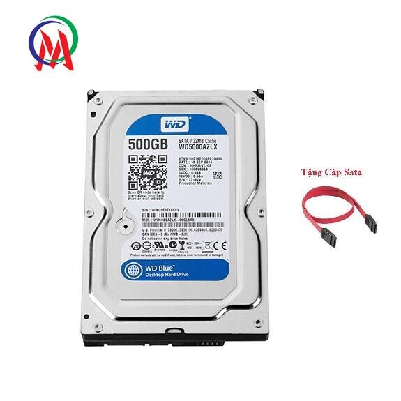 [Giá rẻ hủy diệt] Ổ CỨNG PC 500GB BH 12 THÁNG Tặng Cáp Sata