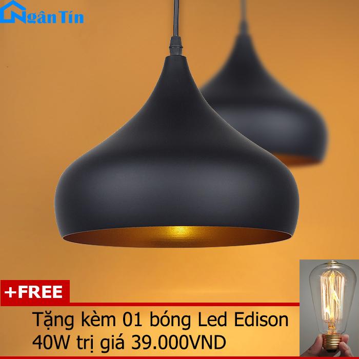 Đèn thả trần trang trí nhà quán cà phê THCN01 (Tặng kèm một bóng Led Edison 40W)