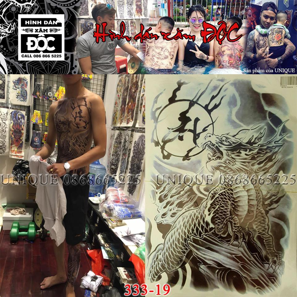 UNIQUE - Tattoo Sticker 36x48cm KI LAN HONG