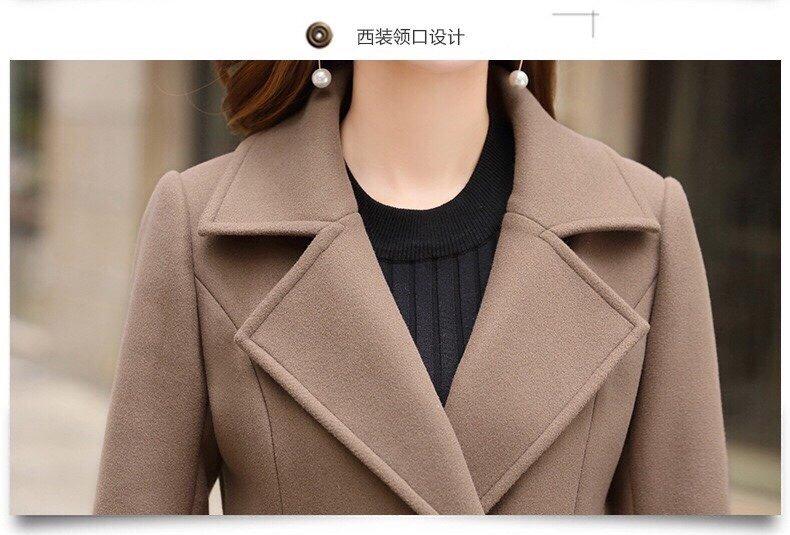 ÁO KHOÁC DẠ DÁNG CỔ VEST CAO CẤP - hàng nhập