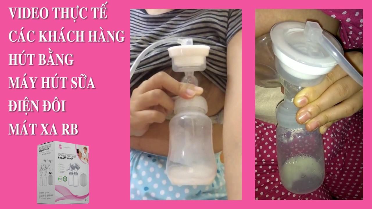 Máy hút sữa điện đôi Real Bubee CON KHỎE MẸ ĐẸP