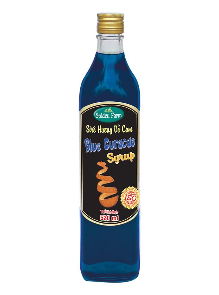Sirô Golden Farm hương Vỏ Cam (520ml)
