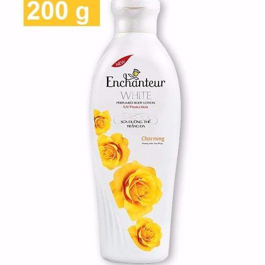 [HCM]Enchanteur - Sữa dưỡng thể TRẮNG DA 200 g  - Charming