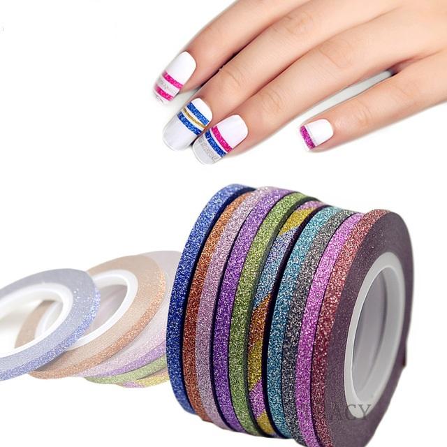 Dây kim tuyến saphia 2mm (5 cuộn màu ngẫu nhiên)