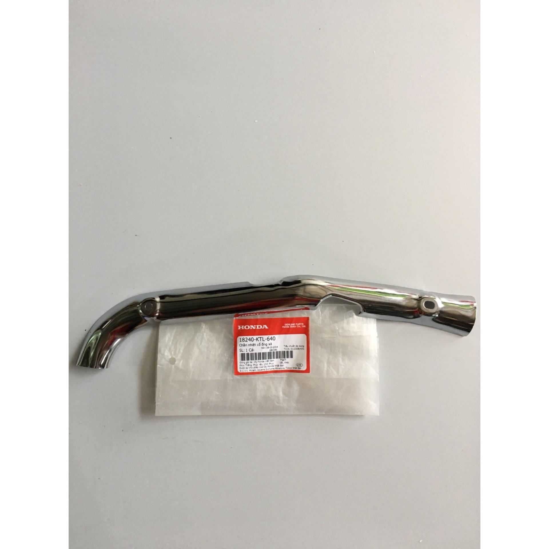 Chắn nhiệt cổ ống xả Wave Alpha, RS100, S100 từ 2006 đến 2011( MS:18240KTL640)