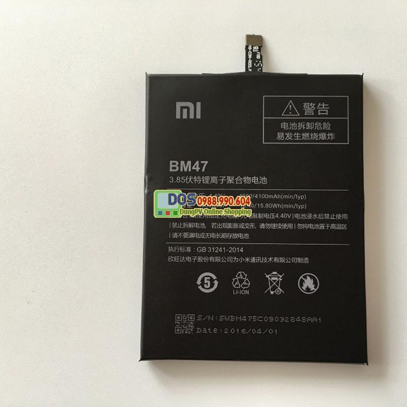 PIN XIAOMI REDMI 4X CHÍNH HÃNG