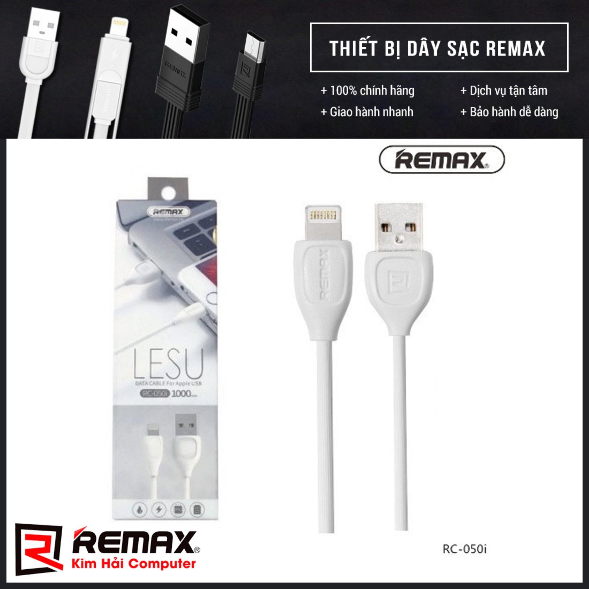 CÁP SẠC ANDROID REMAX RC-050M (Trắng) - Kim Hải Computer