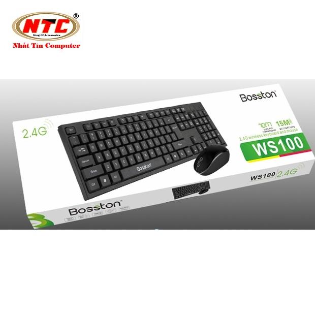 Bộ bàn phím chuột Bosston WS100