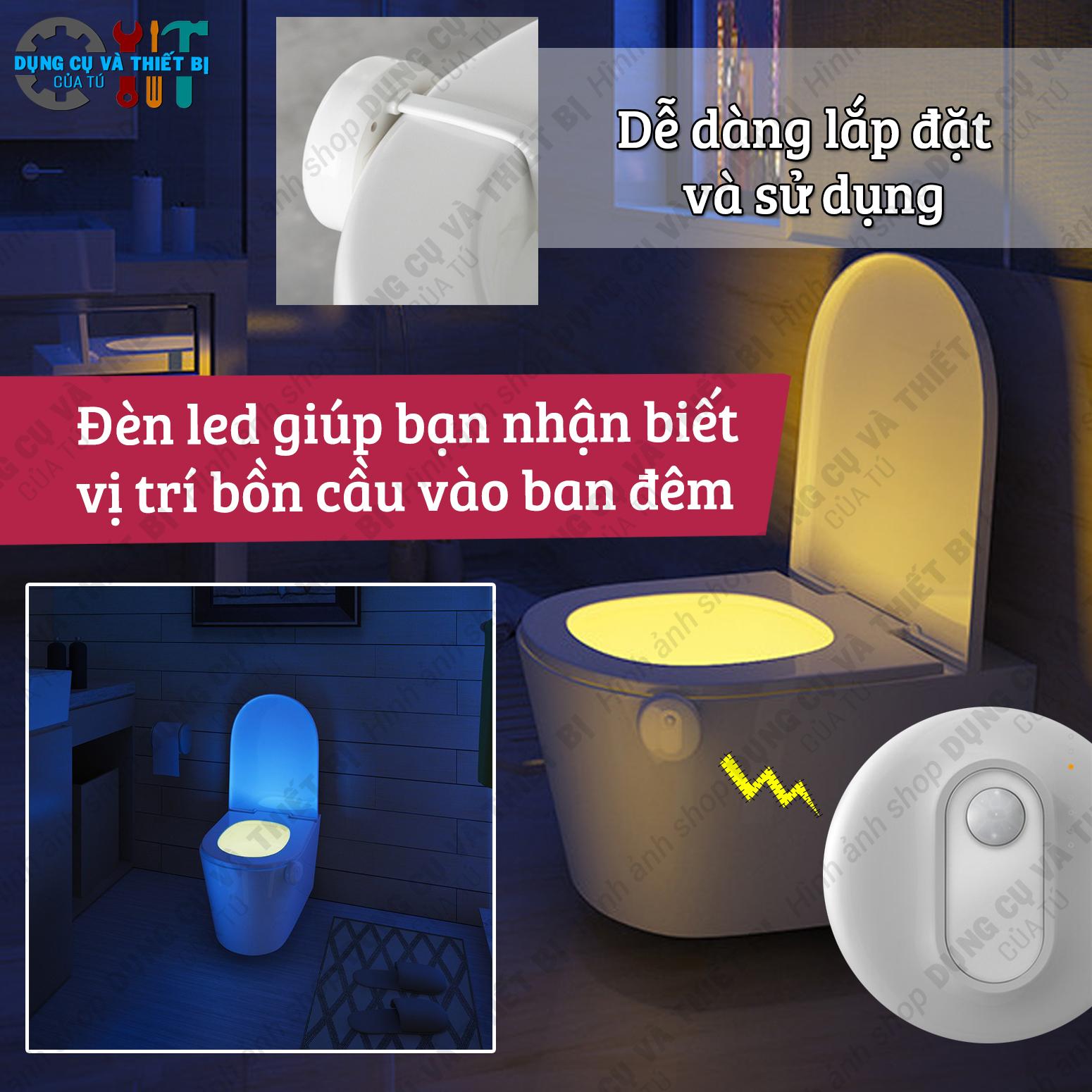 ĐÈN LED THÔNG MINH CHIẾU SÁNG CHO NHÀ VỆ SINH