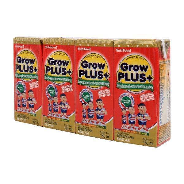 Thùng sữa bột pha sẵn Nuti GrowPlus+ 110ml (48 hộp)