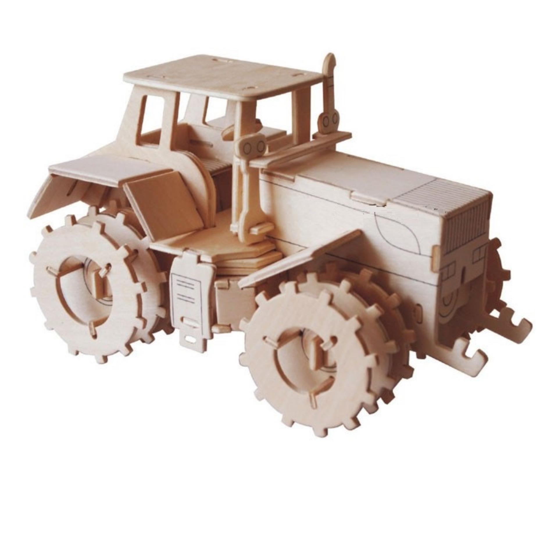 Đồ chơi lắp ráp gỗ 3D Mô hình Máy kéo