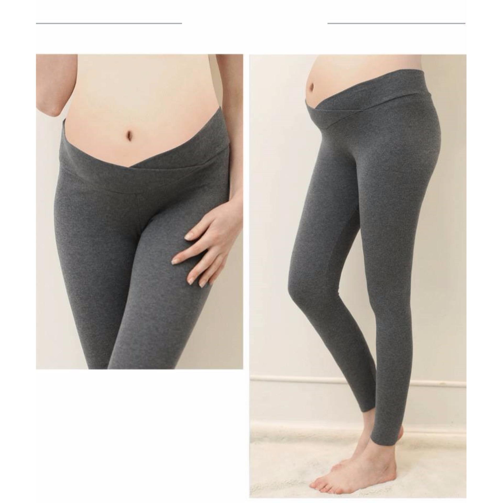 Quần bầu legging cạp chéo