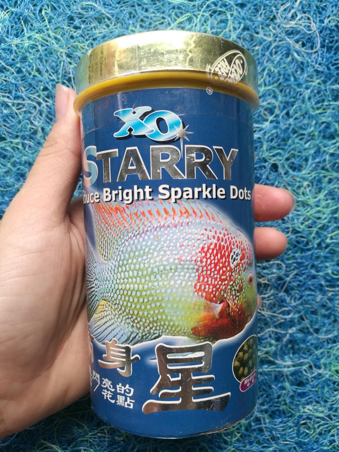 Thức ăn cho cá la hán tăng châu XO - Starry 120gram