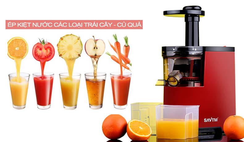 [BẢO HÀNH 12 THÁNG] Máy ép trái cây tốc độ chậm cao cấp SAVTM JE-07