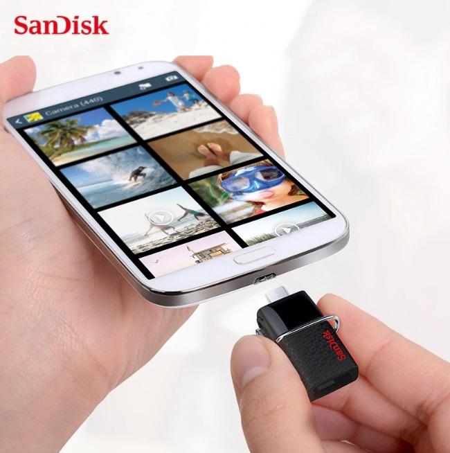 [HCM]USB 3.0 SanDisk Ultra Dual 32GB 150MB/s (Đen) - Phụ Kiện 1986
