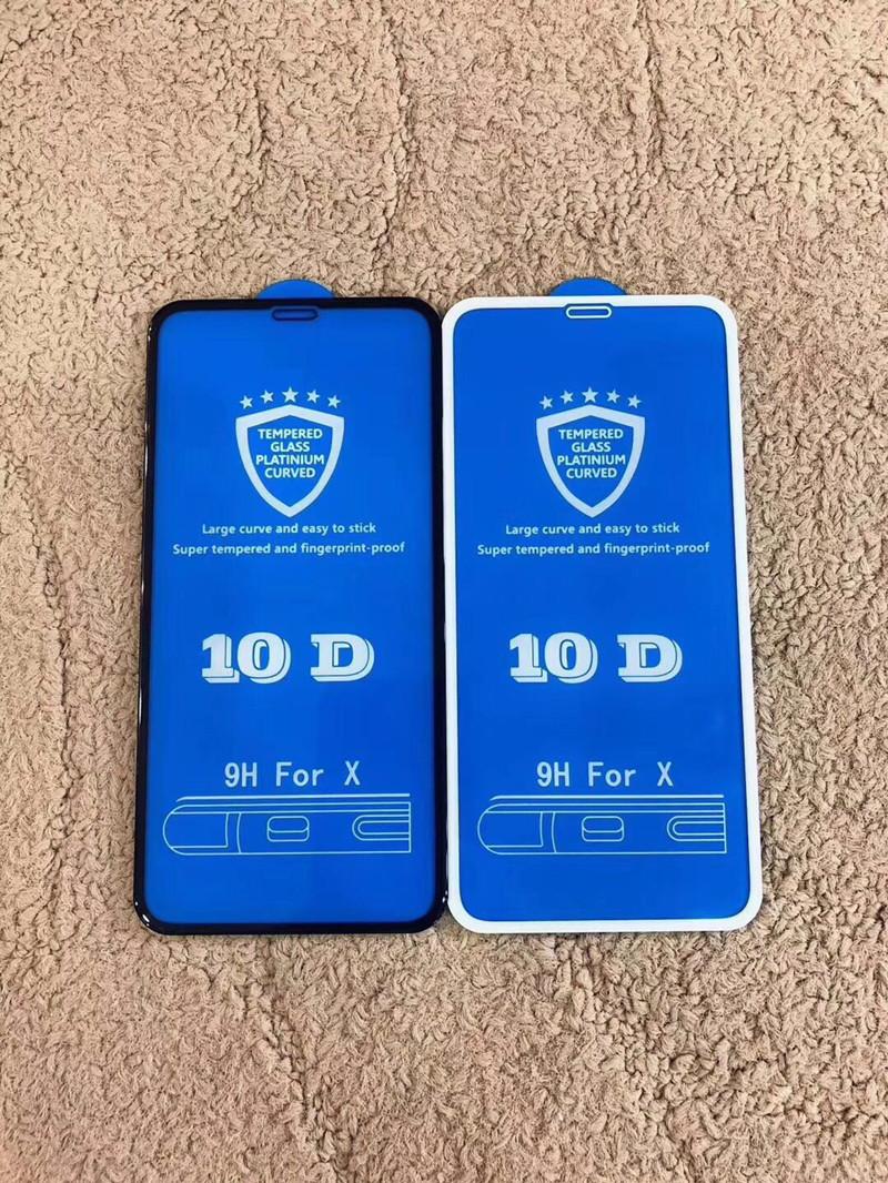 Iphone 6,7,8,X Kính cường lực Glass 10D