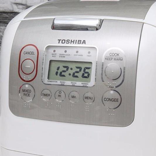[HCM]Nồi cơm điện tử Toshiba RC- 18NMF (W)
