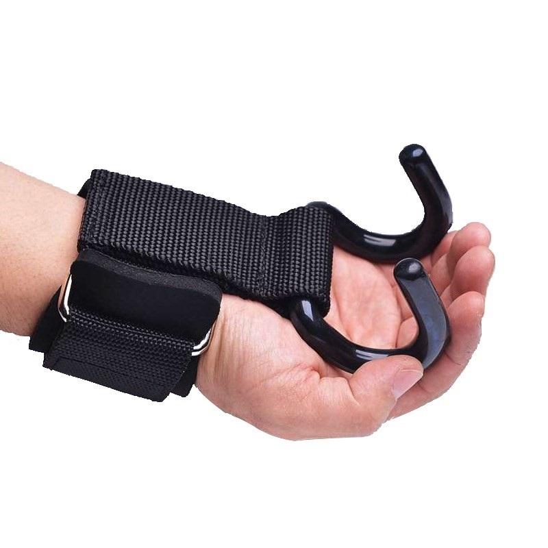 Dây cuốn cổ tay có móc đu xà đơn - Dây quấn cổ tay nâng tạ có móc