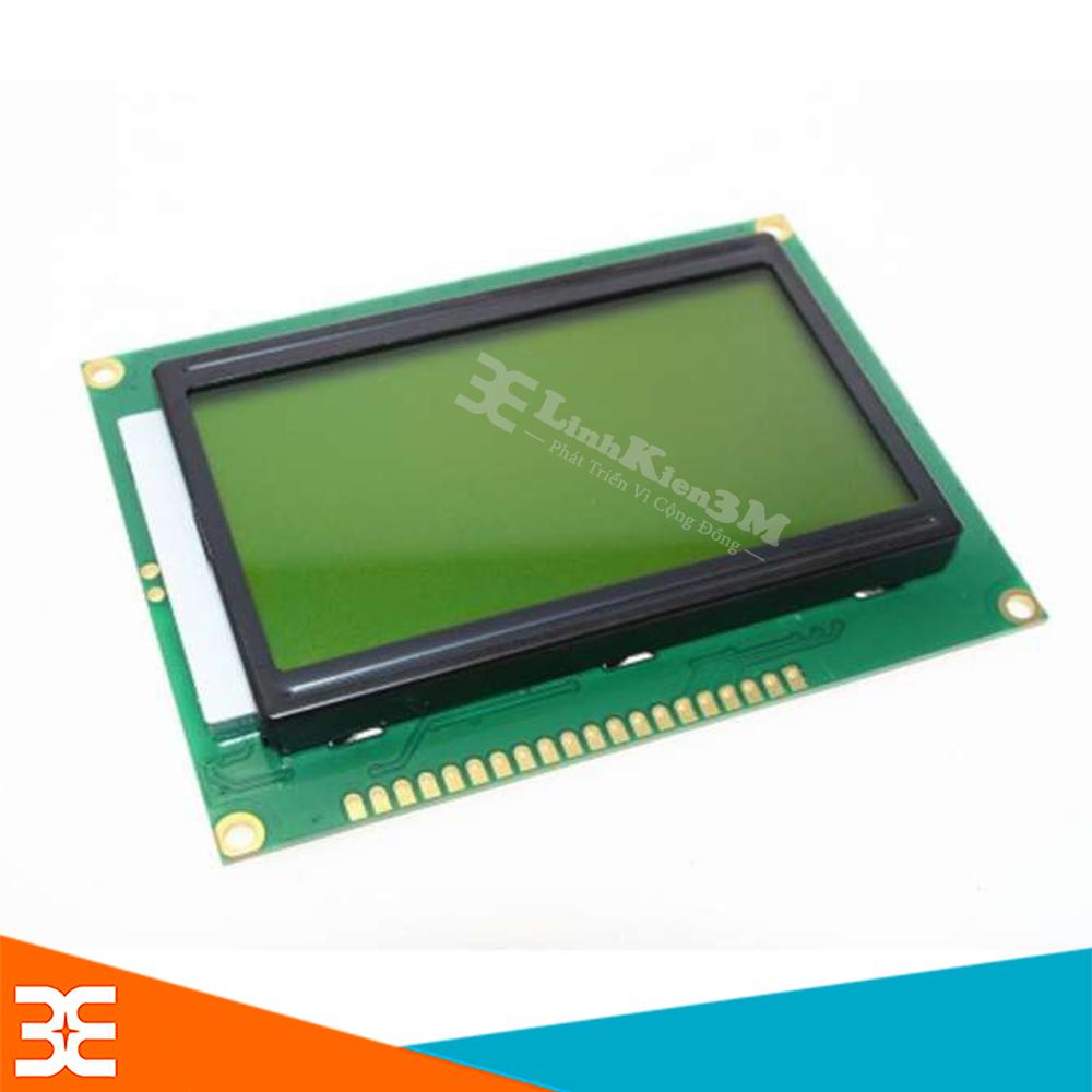 Màn Hình LCD 12864 5V Xanh Lá