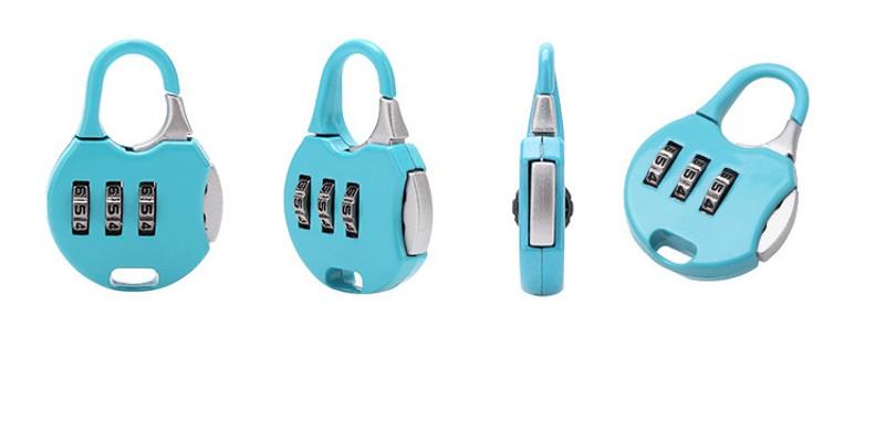[HCM]Ổ Khóa Số Vali Mini 3 Số Cao Cấp Tiện Lợi