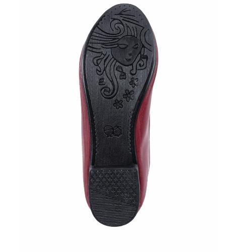 Giày búp bê nơ Sarisiu SRS832 (Đỏ đô)