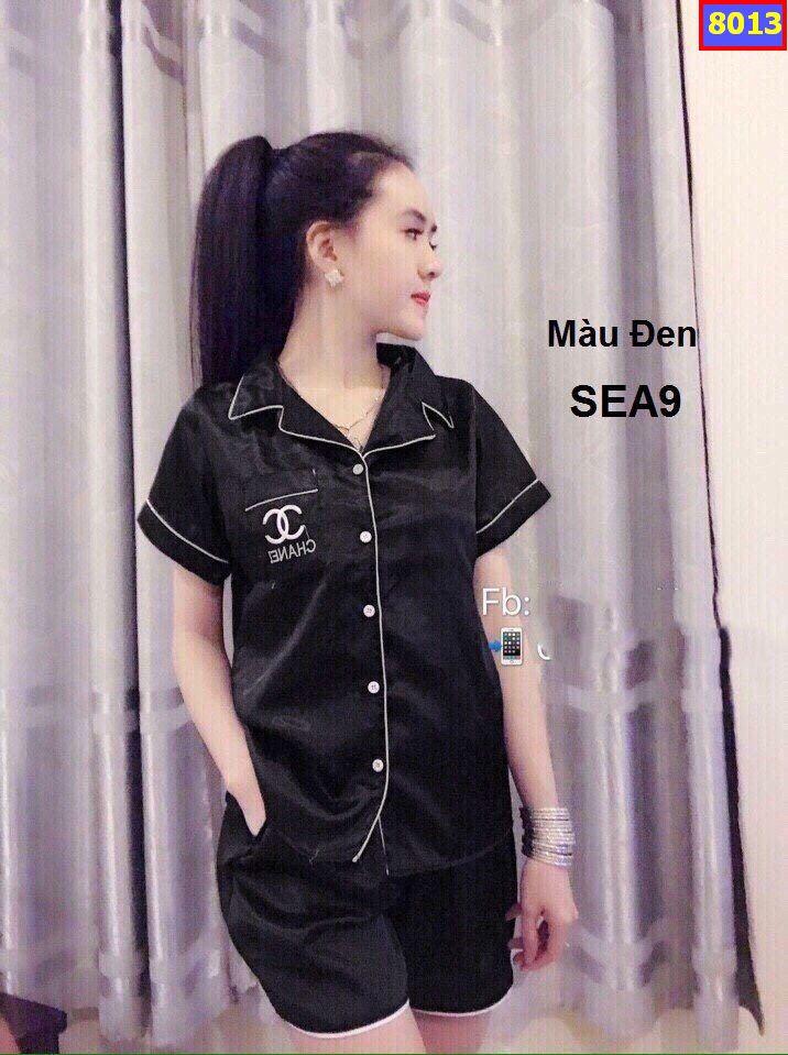 Đồ Bộ Nữ Ngắn Chất Phi Bóng Mặc Nhà