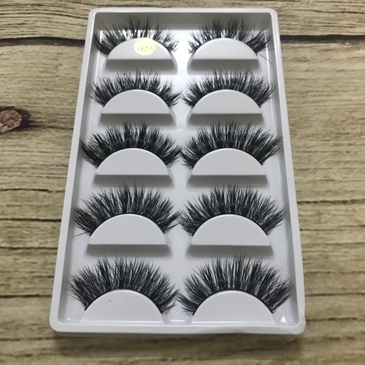 FLASH SALE  -  MI GIẢ 3D LÔNG CHỒN 5 ĐÔI