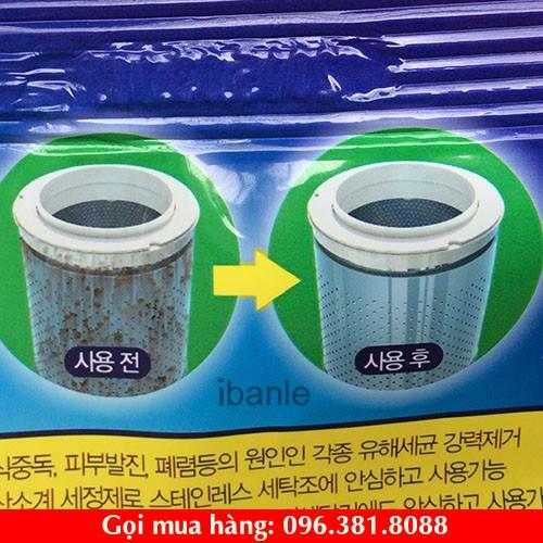 Bột Vệ Sinh Lồng Máy Giặt Hàn Quốc LOẠI ĐẬM ĐẶC