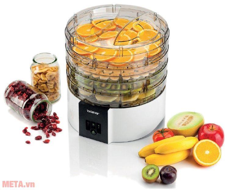 MÁY SẤY HOA QUẢ THỰC PHẨM ZELMER ZFD 2350W