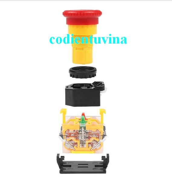 Nút Nhấn Dừng Khẩn Cấp LAY38-11ZS+STOP