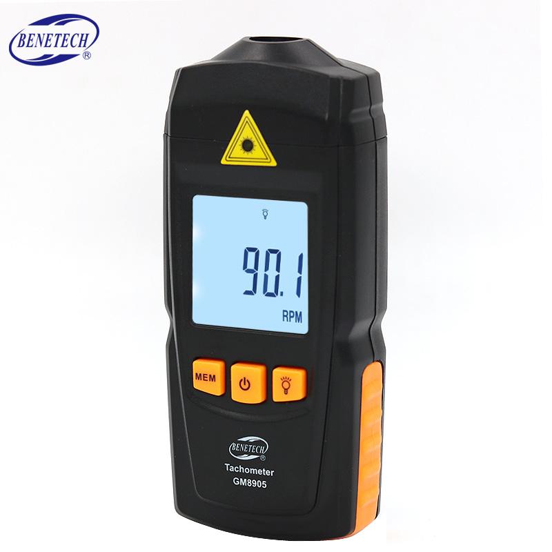 [TẶNG DÂY PHẢN QUANG] -  Máy Đo Tốc Độ Vòng Quay BENETECH GM8905