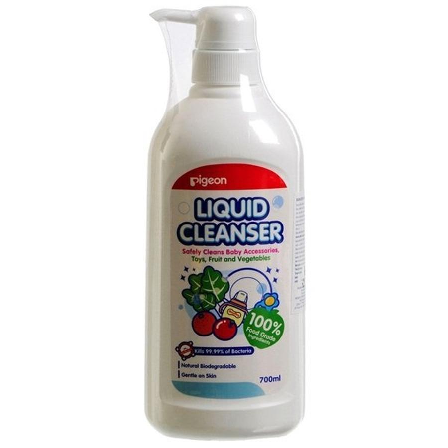 2 chai Nước rửa bình sữa Pigeon 700ml