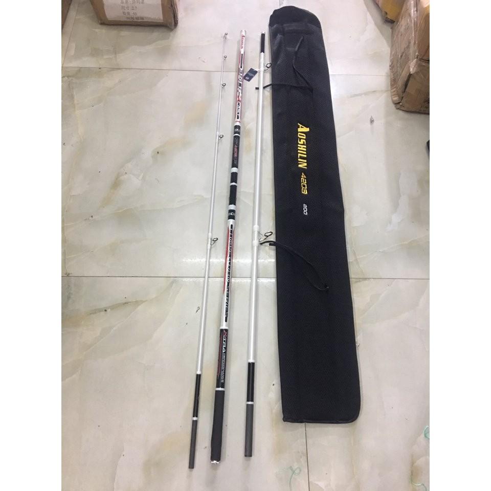 cần câu lục 3 đoạn dài 4m2 BXT Khoen Pat Fuji (cần câu cá Giang Nam ) big sale